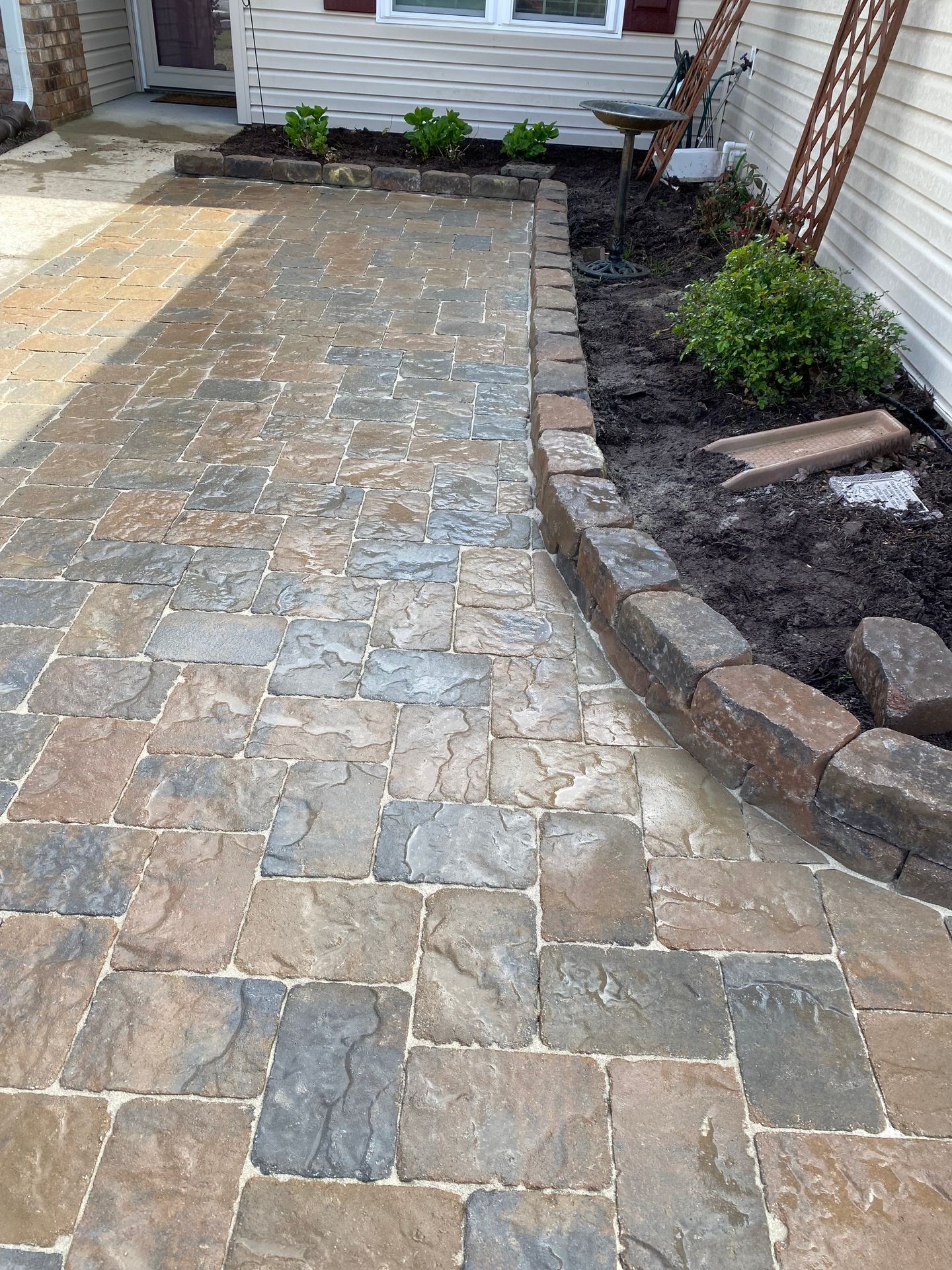 Hardscaping and Pathway Installation
